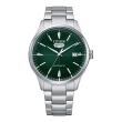 【CITIZEN 星辰】C7系列 機械紳士鋼帶錶款 /墨綠/40mm(NH8391-51X)