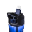 【HOLA】潔爾彈蓋吸管耐用型隨手瓶-670ml藍