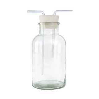 【工具網】玻璃器皿1000ML 氣體洗滌瓶 玻璃瓶 多功能瓶 萬能瓶 萬用瓶 教學儀器 排水法 吸引瓶 180-GWB1000