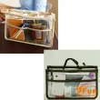 【iSFun】多格透視＊手提化妝包中包收納包(2色可選)