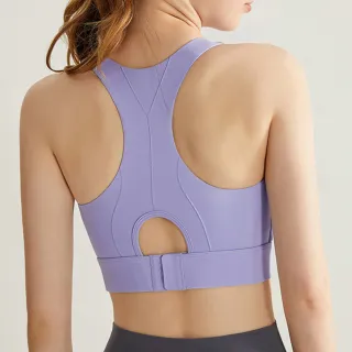 【Amhome】高強度運動內衣大胸防震定型健身文胸訓練易穿脫瑜伽背心bra#117229(4色)
