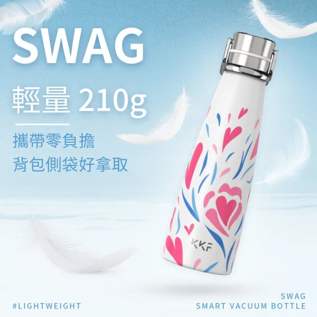 【KKF 吻吻魚】SWAG 心花怒放保溫杯 475ml(316不鏽鋼、防漏可手提、附精美包裝、送禮推薦)(保溫瓶)