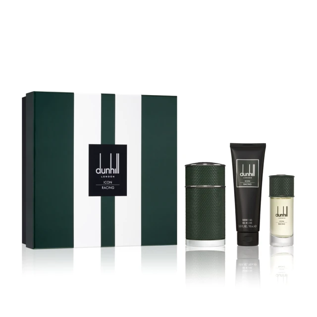 Dunhill 登喜路 極速男性淡香精禮盒(淡香精100ml+30ml+沐浴膠90ml.專櫃公司貨)