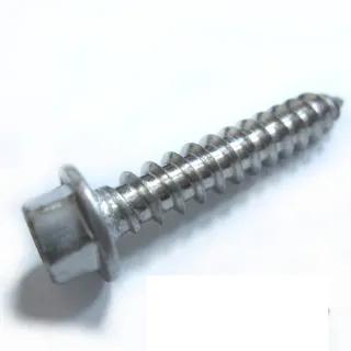 六角頭螺絲 1/4 × 1-1/2 〞不銹鋼水泥壁釘 50入(白鐵六角華司鐵板牙)