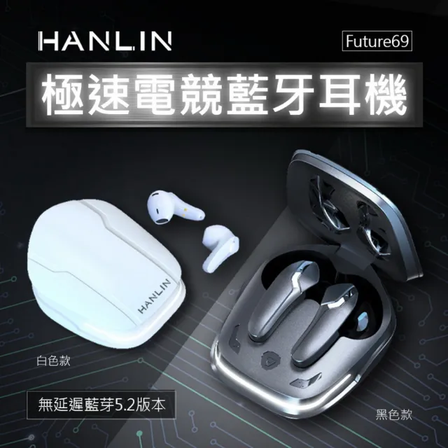 【HANLIN】Future69 極速電競藍芽耳機