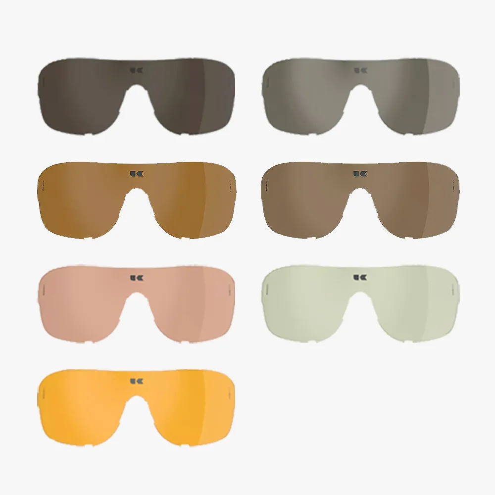 【KPLUS】KU ZERO系列太陽眼鏡/護目鏡 專屬備用鏡片 多色(鏡片/抗UV/路跑/戶外/單車/自行車)