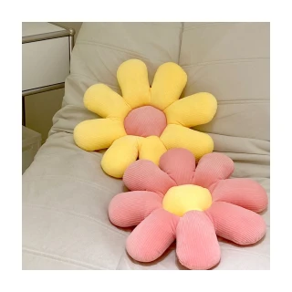 【OB 嚴選】可愛花朵造型毛絨抱枕 《ZD0042》