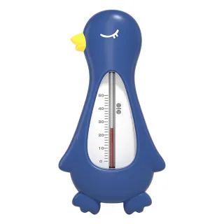 【鵝燙燙】企鵝造型防水水溫計(精準 安全 沐浴 寶寶 溫度計 室溫計 測水溫 嬰兒洗澡 洗澡玩具 游泳池)