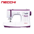 【NECCHI】自動穿切線按鍵式電腦縫紉機 NC-204D(439種花樣/附大輔助桌/液晶面板/LED照明)