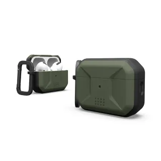 【UAG】AirPods Pro 2 磁吸式耐衝擊簡約保護殼-綠(magsafe)