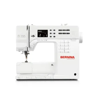 【BERNINA】LCD液晶電腦式縫紉機 B335(半自動穿線器/模樣鏡射功能/115種花樣/附輔助板)