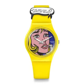 【SWATCH】REVERIE BY ROY LICHTENSTEIN THE WATCH 經典手錶/男錶/女錶/瑞士製造 SO28Z117(34mm)