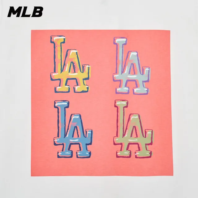 MLB 短袖T恤 POP ART系列 洛杉磯道奇隊(3ATSL0233-07WHS)
