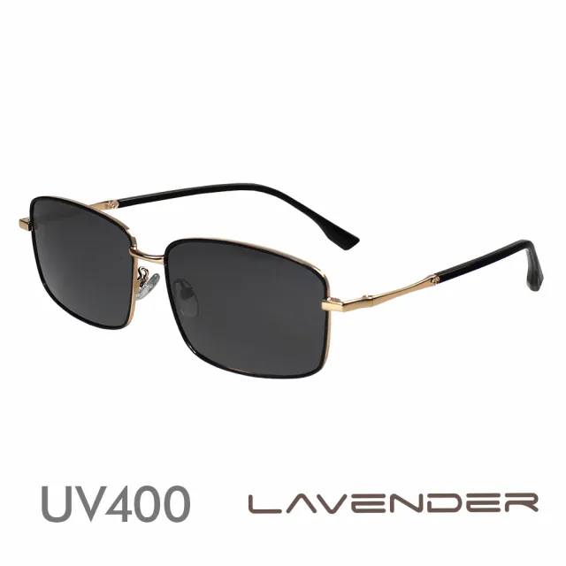 【Lavender】偏光片太陽眼鏡 精準射擊十字雕花 輕奢金 3260 C3(偏光太陽眼鏡)