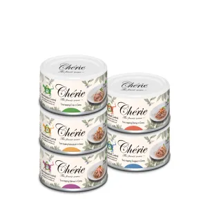 【Cherie 法麗】微湯汁室內貓排毛貓罐80g/單罐(貓咪罐頭 貓副食罐 貓排毛 成貓 全齡貓)