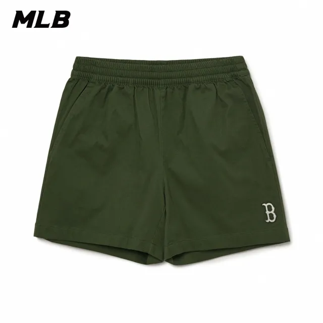 【MLB】女版休閒短褲 波士頓紅襪隊(3FSMB0433-43KAS)