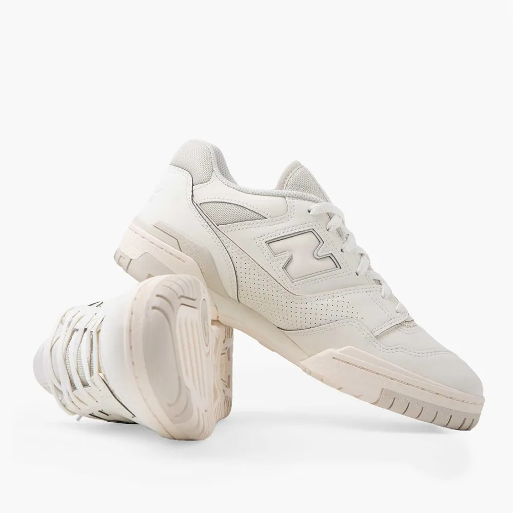 【NEW BALANCE】NB 復古休閒鞋/運動鞋_男鞋/女鞋_白色_BB550HSA-D