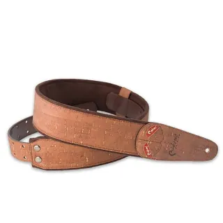 【RightOn Straps】Cork Brown 吉他背帶(Mojo 系列 吉他背帶 貝斯背帶 西班牙進口)