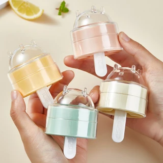 【Dagebeno荷生活】夏季冰棒DIY製冰盒 棒棒糖造型輕鬆脫膜好清洗圓型冰球冰格(2入)