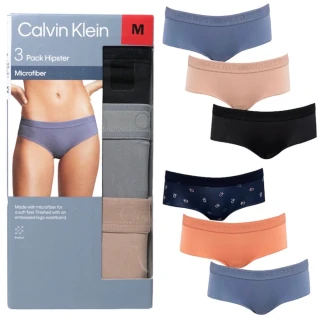 【Calvin Klein 凱文克萊】3件組 CK 涼感 彈性透氣 女生三角內褲 3件一組 女款(CK內褲 CK女生內褲)