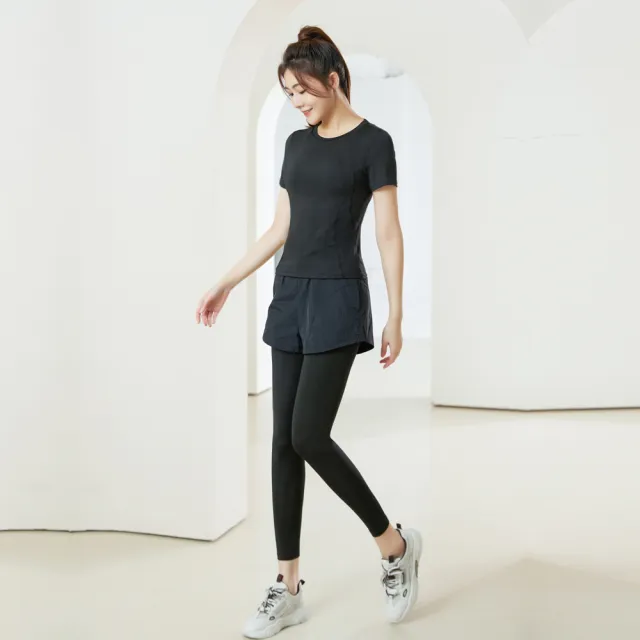 【BODYAIR】貼身收腰輕透網上衣(瑜珈.慢跑.運動.健身.透氣.舞蹈.運動服)