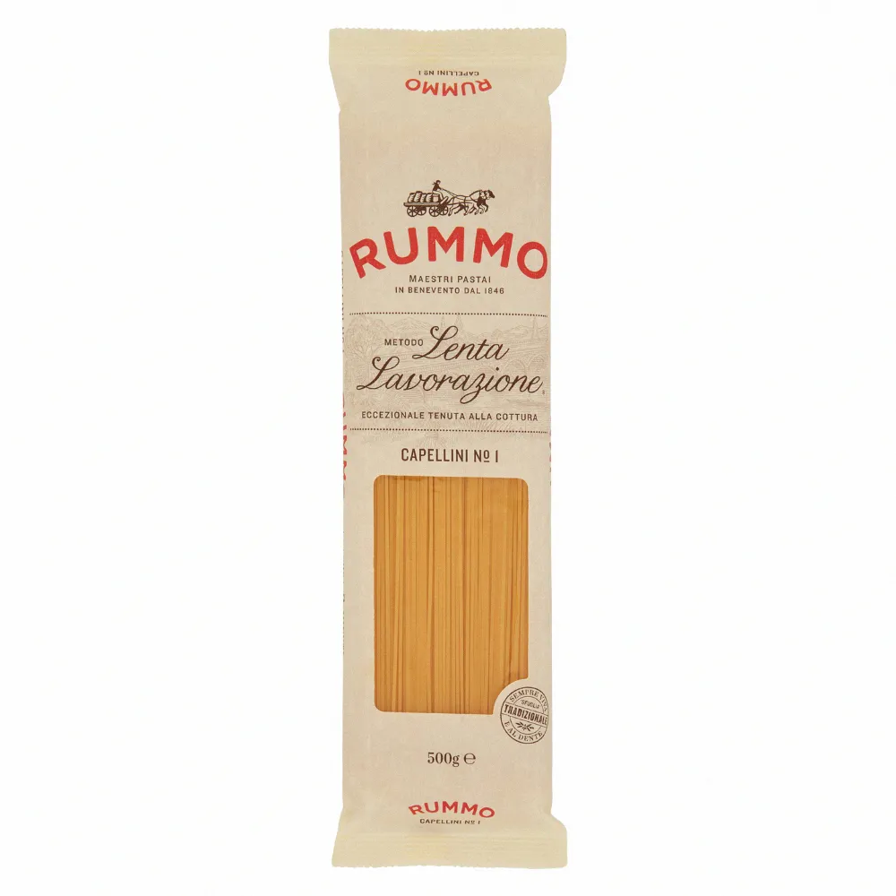 【RUMMO路莫】N.1 天使髮麵 Capellini 500g(天使冷麵指定使用)