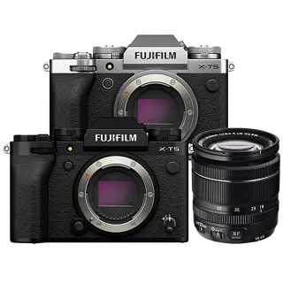 【FUJIFILM 富士】X-T5銀色+XF18-55mm變焦鏡頭*(平行輸入)