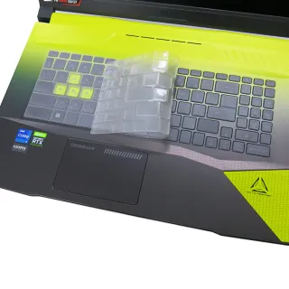 【Ezstick】MSI 微星 Crosshair 17 B12 B12UGZ 奈米銀抗菌TPU 鍵盤保護膜(鍵盤膜)