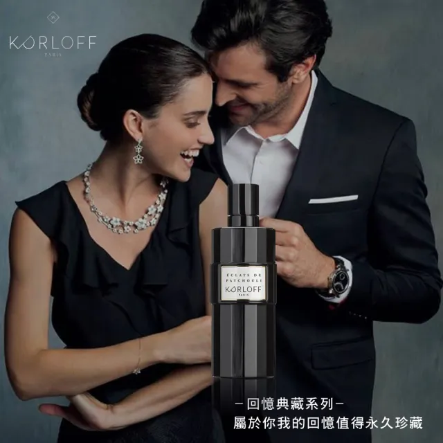 【Korloff PARIS】琥珀與廣霍香淡香精 100ml(專櫃公司貨)