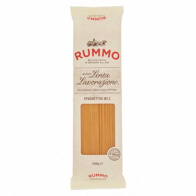 【RUMMO路莫】N.2 長型細圓麵 Spaghettini 500g  清爽義大利麵  