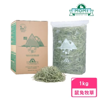 【MOMI 摩米】農夫皇牌系列 美國特級第二割提摩西草 1kg/36oz/包(鼠兔牧草)