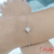 【DOLLY】18K金 0.50克拉完美車工鑽石手鍊(001)