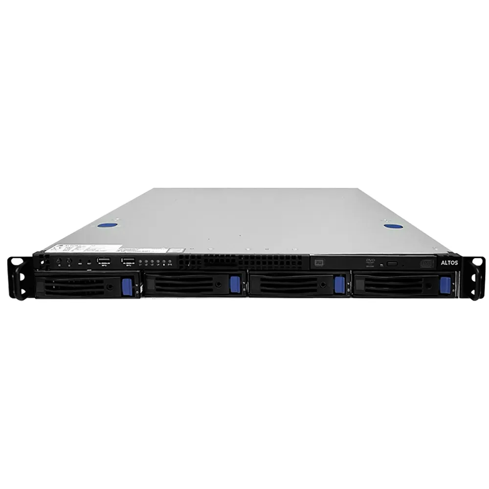 【Acer 宏碁】Altos 機架式伺服器(RS-R320F5/XE-2224G/32G ECC/1TB SSD+1TBX2 HDD/DVD-RW/ASSM/2019STD)