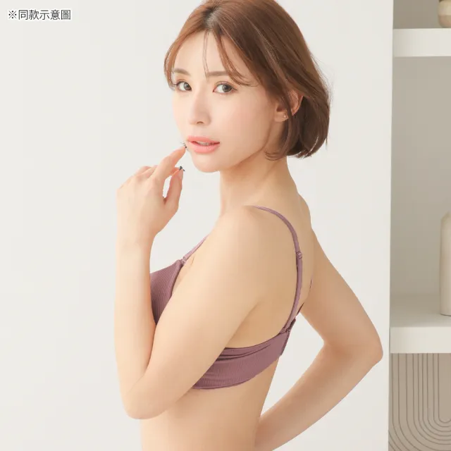 【aimerfeel】單品內衣彈性羅紋aimerfeel輕鬆自在內衣 極-粉紅x粉紅(1700113-PI12)