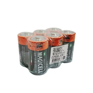 【無敵強MAGICELL】1號D碳鋅電池24入盒裝(R-20錳乾1.5V乾電池 黑錳 一般電池)