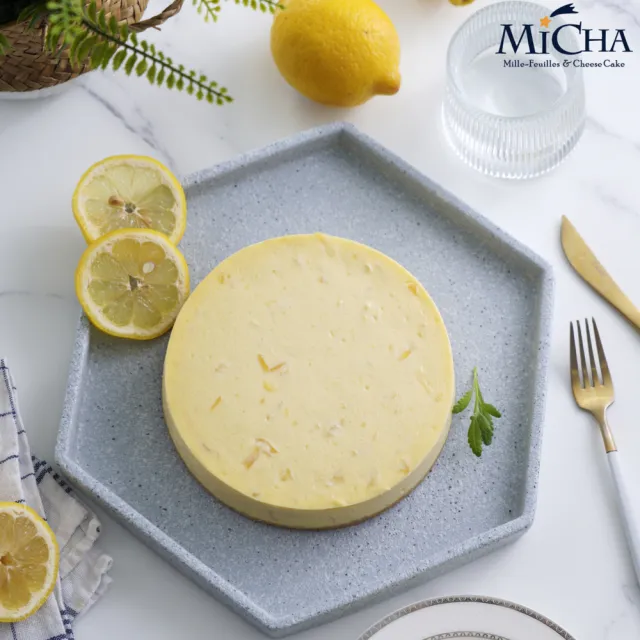 【MICHA 米迦】萊姆重乳酪蛋糕x2入 500g/入(午茶甜點 蛋糕)