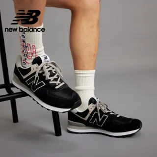 【NEW BALANCE】NB 運動鞋/復古鞋_男鞋/女鞋_黑色_ML574EVB-D