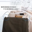 【AXIS 艾克思】台灣製無痕順肩多功能塑膠衣架_24入(室內室外皆適用)
