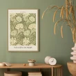 【菠蘿選畫所】William Morris 菊花-70x100cm(復古花卉圖騰掛畫/臥室裝飾畫/開店送禮)