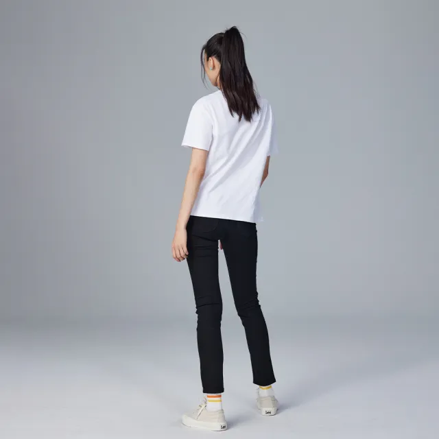 【Lee】出清品-女裝 牛仔褲 / 433 高腰修身窄管 黑色洗水(LL220331ATQ)
