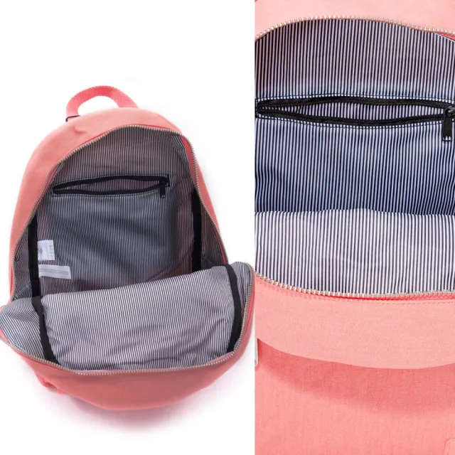 【Herschel】雙11 Grove XS 中型 高階 水洗 重磅 棉帆布 粉紅 草莓粉 金屬拉鍊 女生 背包 女包 