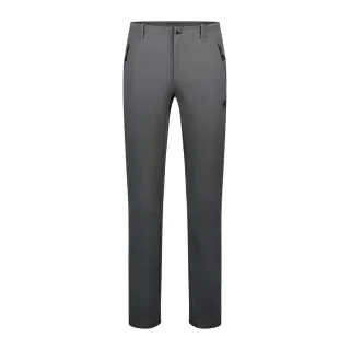 【Mammut 長毛象】Trekkers 3.0 Pants AF Men 健行防潑水長褲 鋼鐵灰 男款 #1021-00800