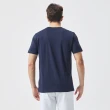 【NAUTICA】男裝 童趣LOGO短袖T恤(深藍)