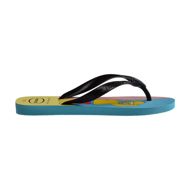 【havaianas 哈瓦仕】拖鞋 男鞋 女鞋 夾腳拖 辛普森家族 Simpsons 藍黑 4137889-0619U(哈瓦士)