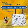 【Disney 迪士尼】米奇防潑水手提包_大_容量升級版(正版授權 補習袋 課輔袋 帆布袋 學生包)
