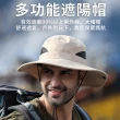【kingkong】戶外登山夏季速乾漁夫帽 遮陽帽折疊防曬帽(XMZ74)