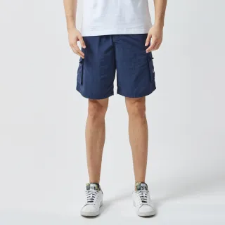 【NAUTICA】男裝 率性多口袋休閒短褲(深藍)