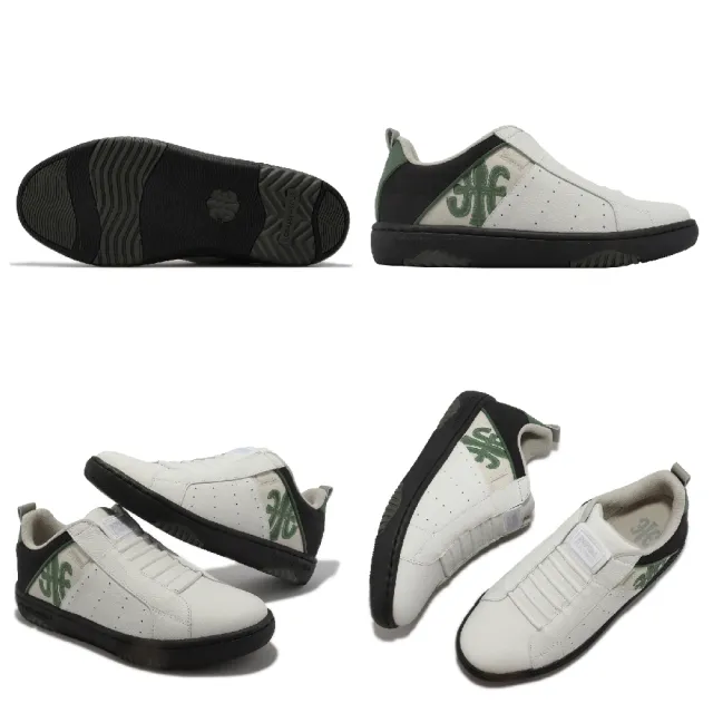 【ROYAL Elastics】休閒鞋 Icon 2.0 男鞋 白 黑 彈力帶 真皮 皮革 經典款(06531094)