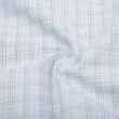 【ROBERTA 諾貝達】土耳其素材 台灣製 舒適純棉 休閒時尚品味長袖襯衫(藍)