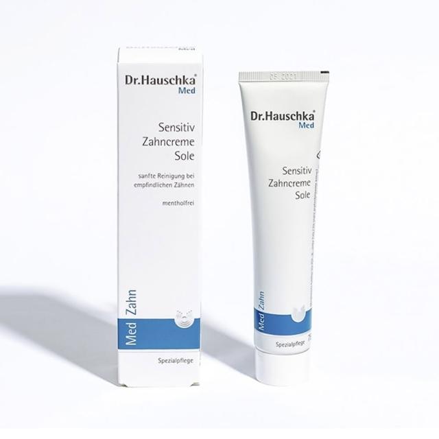 【Dr. Hauschka 德國世家】敏感海鹽健齒牙膏75ml(Dr.hauschka/德國/有機/保養/草本/甘露)